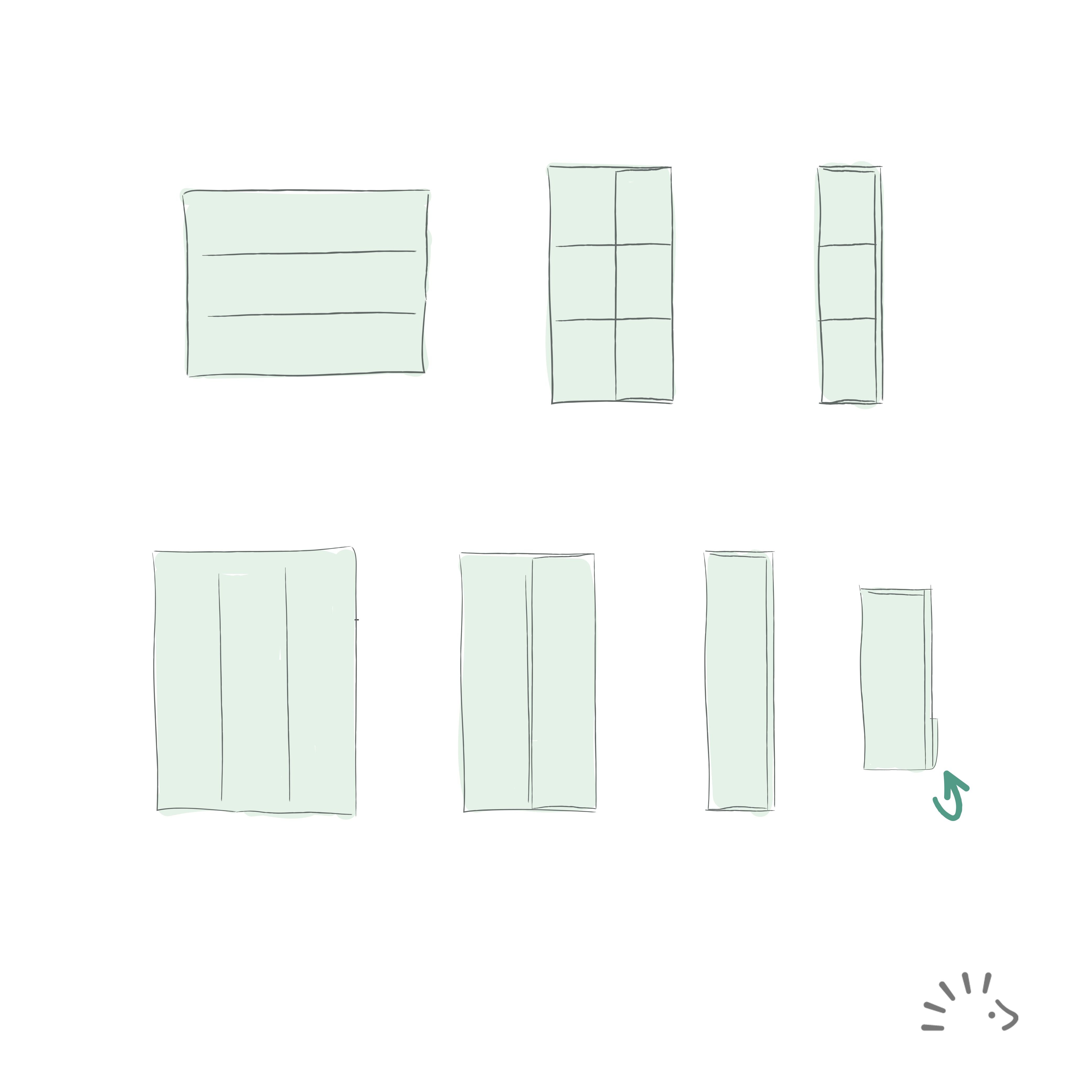5 prefold in COTONE biologico Popolini