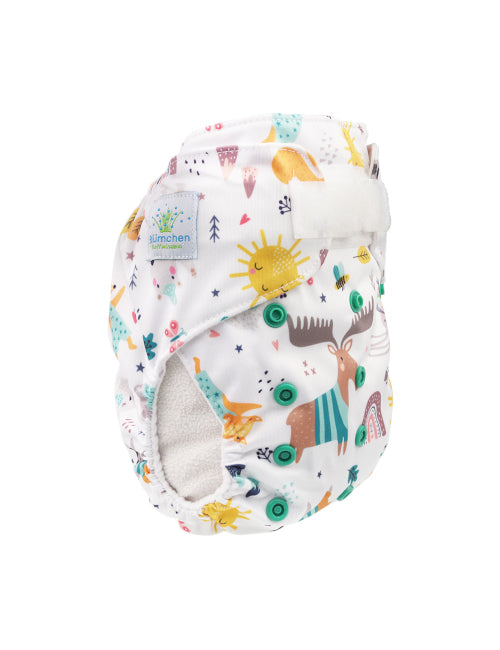 Cover New Born Blümchen con doppia barriera