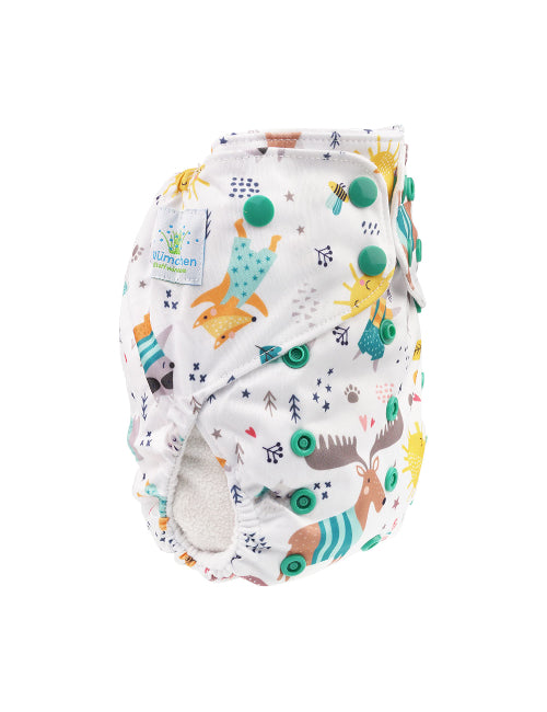 Cover New Born Blümchen con doppia barriera