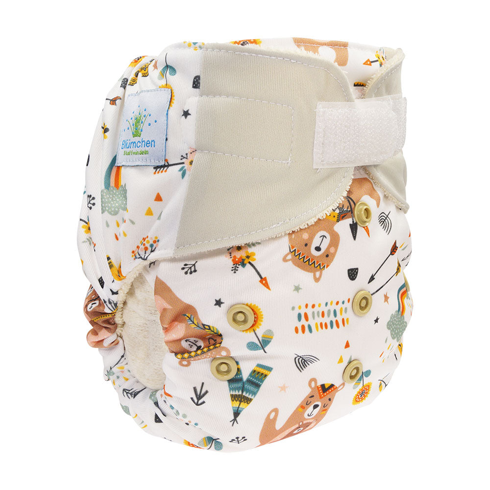 Cover New Born Blümchen con doppia barriera