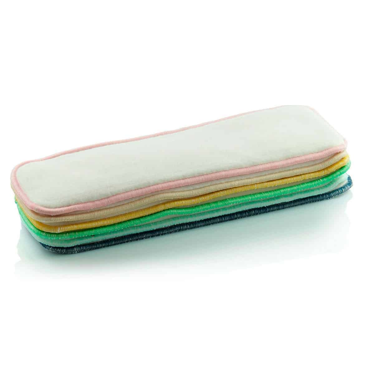 Inserti assorbenti Canapa e Cotone pacco da 6 pezzi Culla di Teby