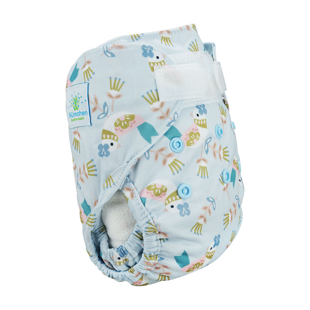 Cover New Born Blümchen con doppia barriera
