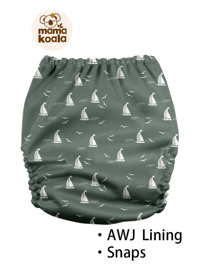 NEW!!! Pannolino lavabile Pocket MAMA KOALA 3.0 in AWJ o SUEDE