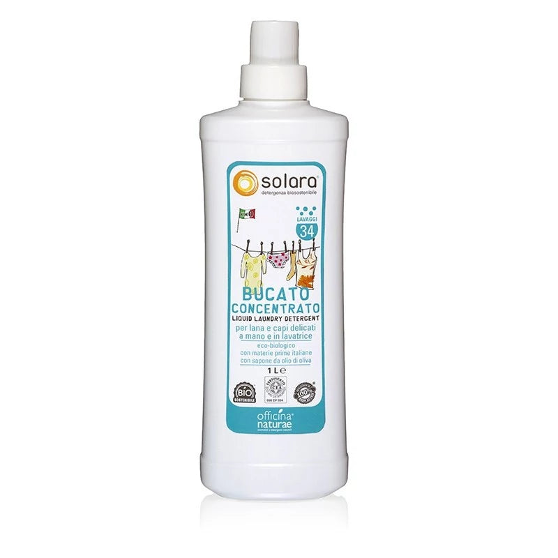 Detersivo liquido BUCATO a mano e in lavatrice 1 l Solara