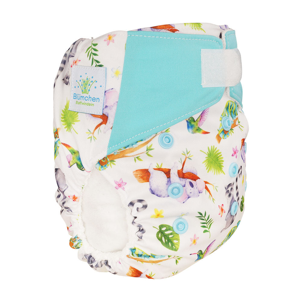 Cover New Born Blümchen con doppia barriera