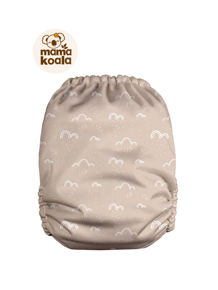 Pannolino lavabile Pocket in Suede MAMA KOALA 2.0 Snaps o Velcro