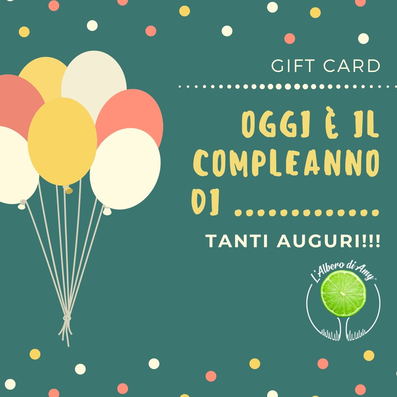 Gift Card Compleanno per Lei