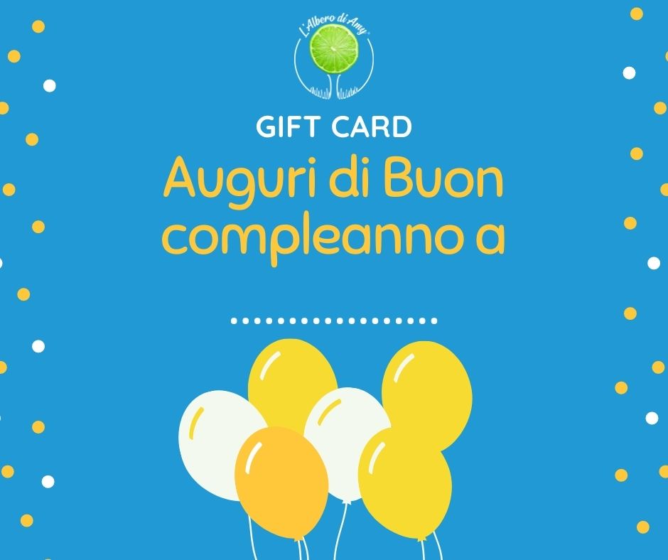 Gift Card Compleanno per Lui