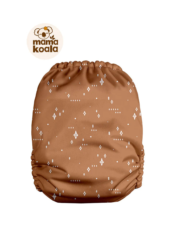 Pannolino lavabile Pocket in Suede MAMA KOALA 2.0 Snaps o Velcro