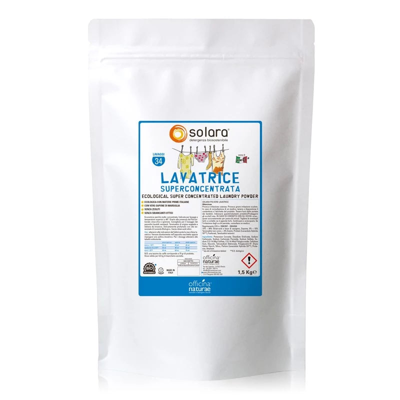 Polvere lavatrice SOLARA OFFICINA NATURAE 1,0 kg