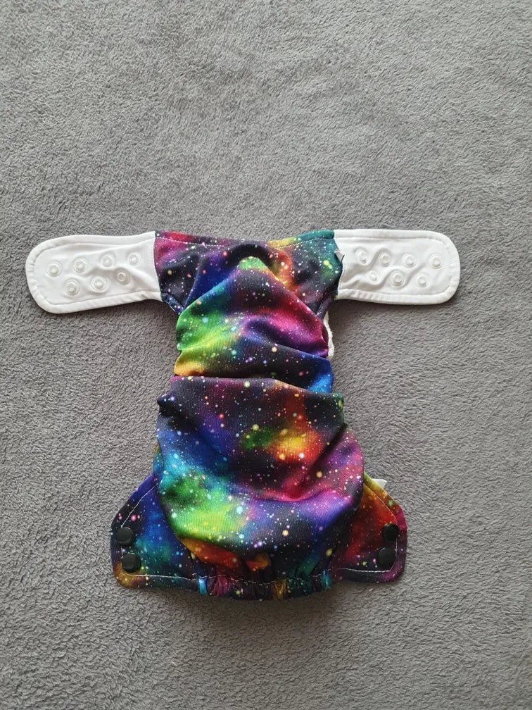 AIO Side snaps Little Birds Diapers