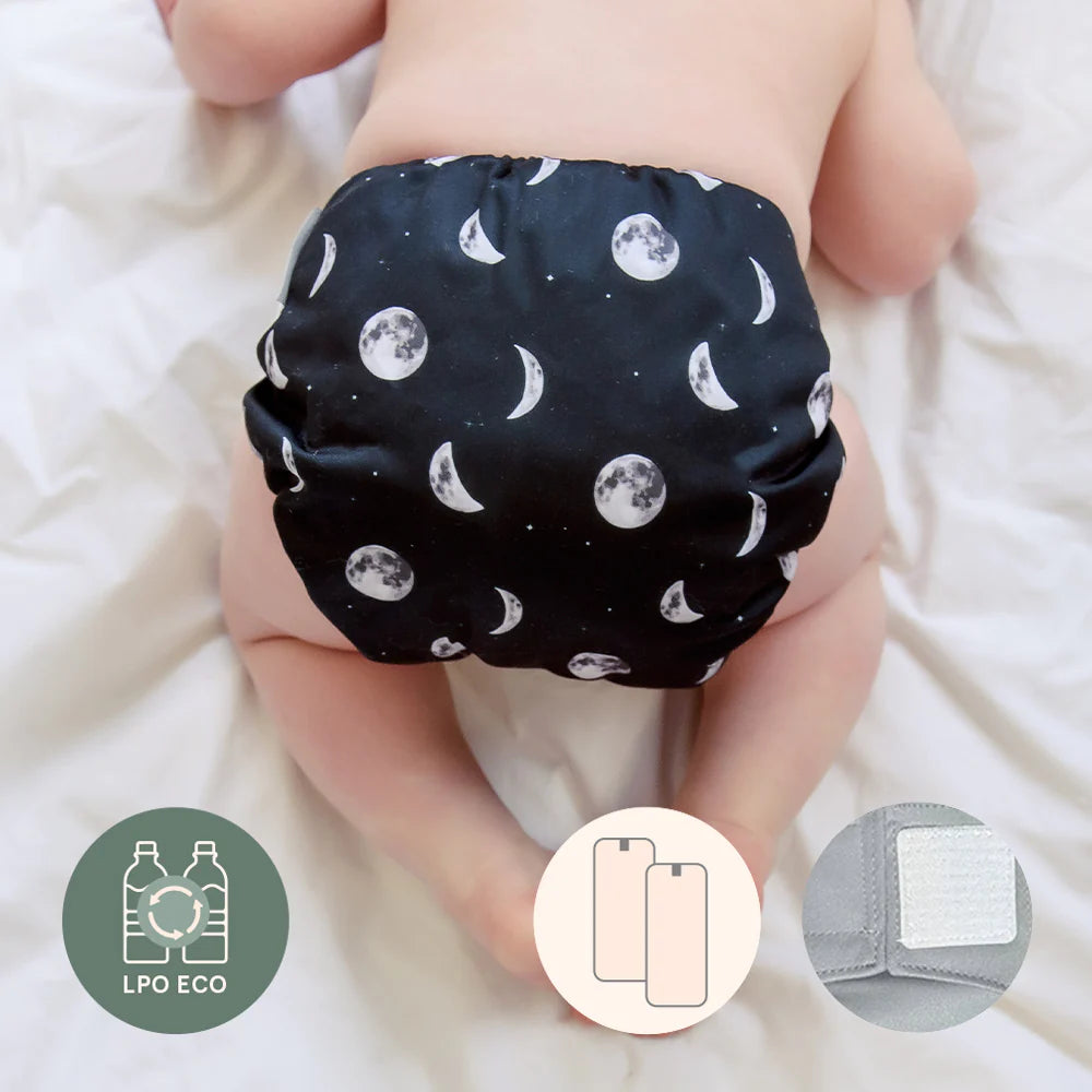 NOVITA'!!!!! Pannolino lavabile pocket VELCRO La Petite Ourse