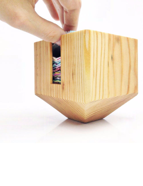 Contenitore in legno per dischetti struccanti Marley's Monsters