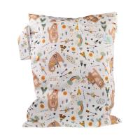 Wet bag Blümchen 41 x 29 cm