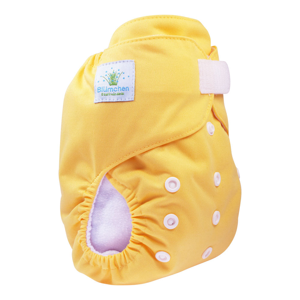 Pannolino lavabile AIO (All In One) Blümchen Velcro