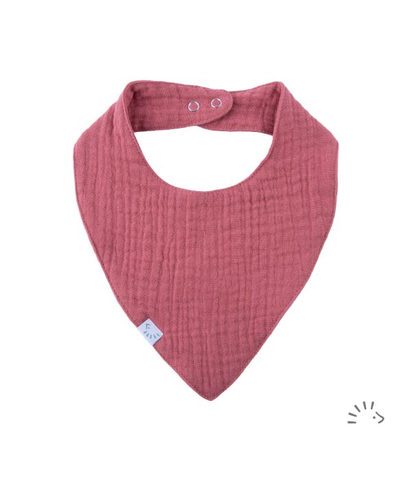Bavaglia bandana reversibile in cotone Popolini