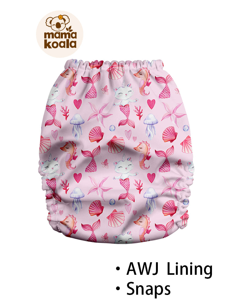 Pannolino lavabile Pocket MAMA KOALA 2.0 in AWJ Snaps o Velcro