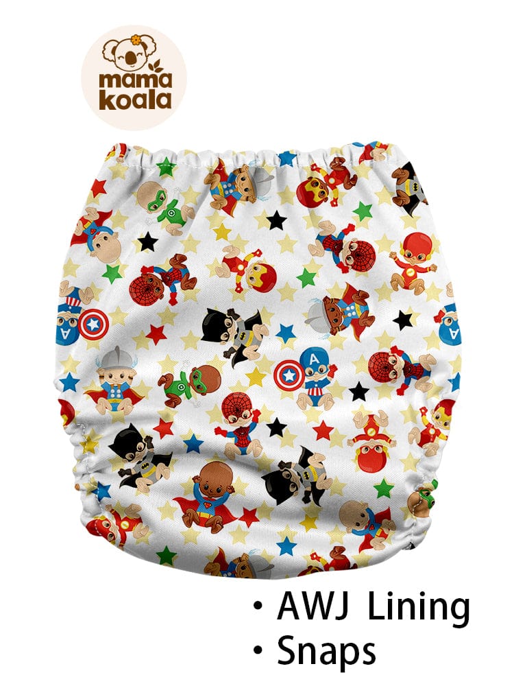 NEW!!! Pannolino lavabile Pocket MAMA KOALA 3.0 in AWJ o SUEDE