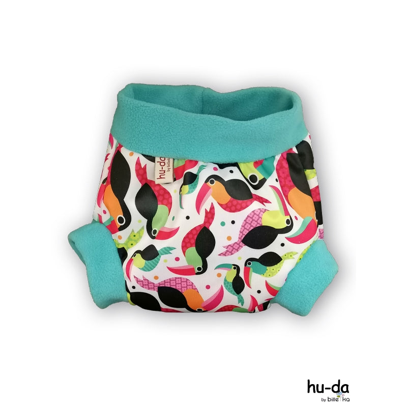 Cover in PUL con bordini in pile Huda