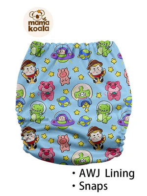 NEW!!! Pannolino lavabile Pocket MAMA KOALA 3.0 in AWJ o SUEDE