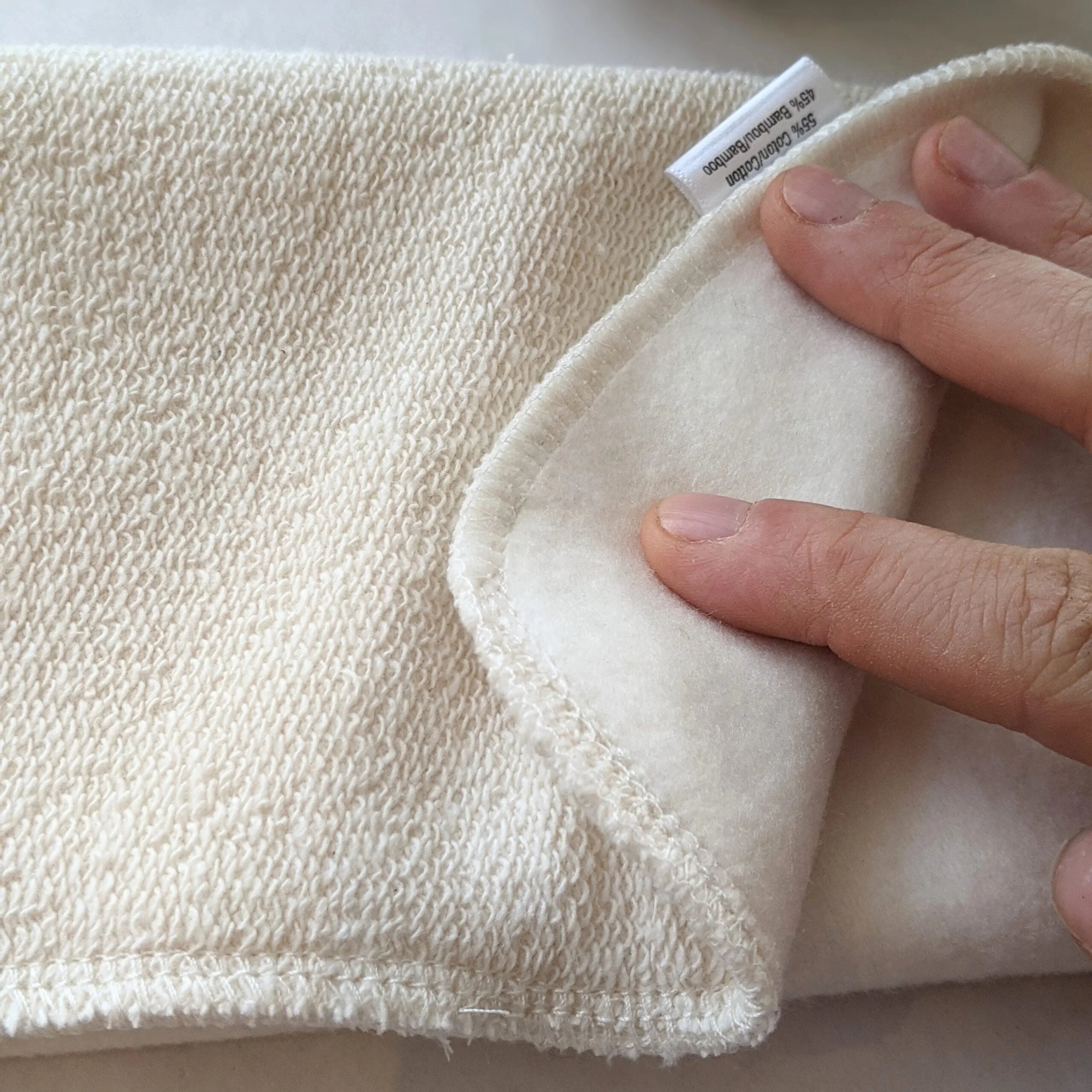 Trifold Plus in tessuto naturale Bloome