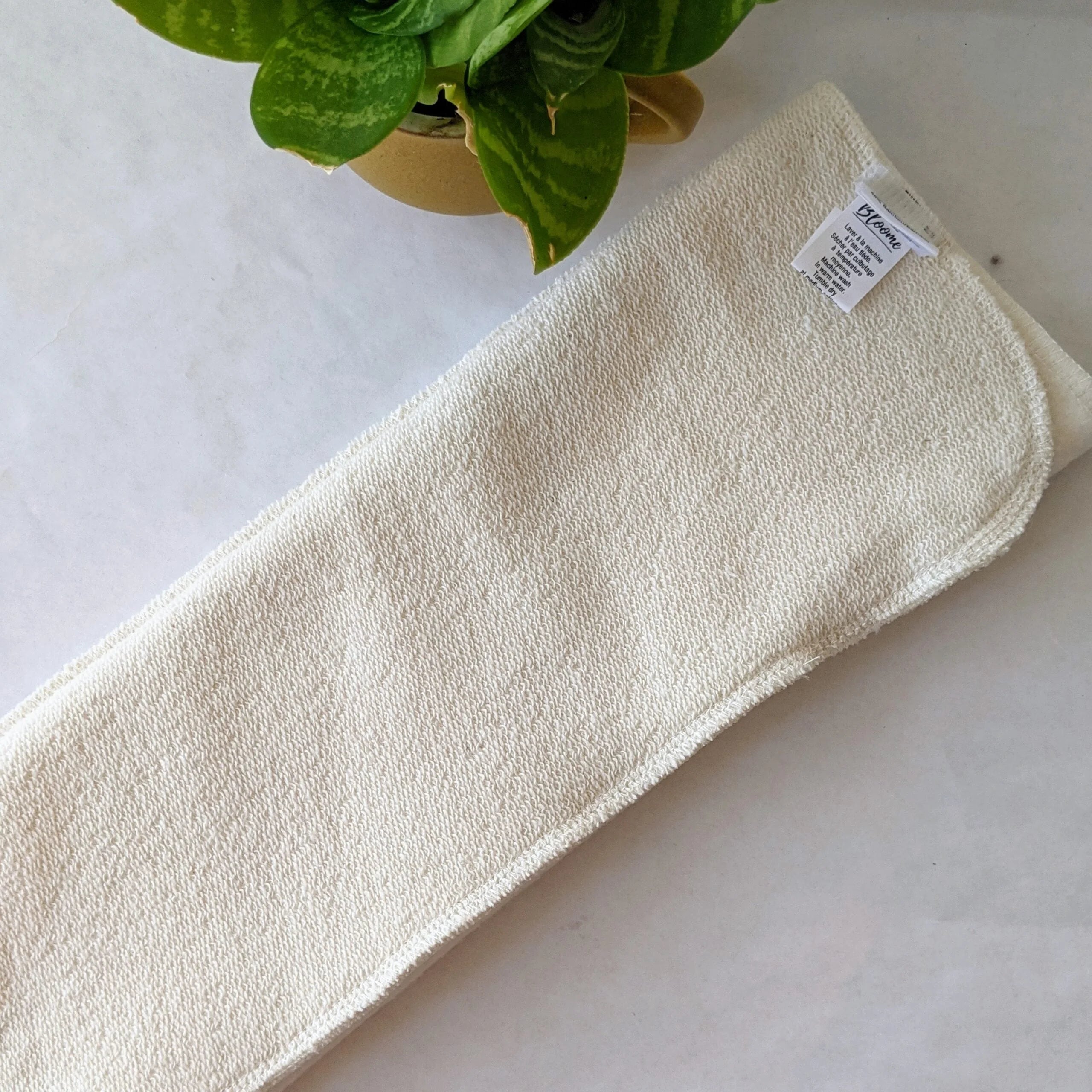 Trifold Plus in tessuto naturale Bloome