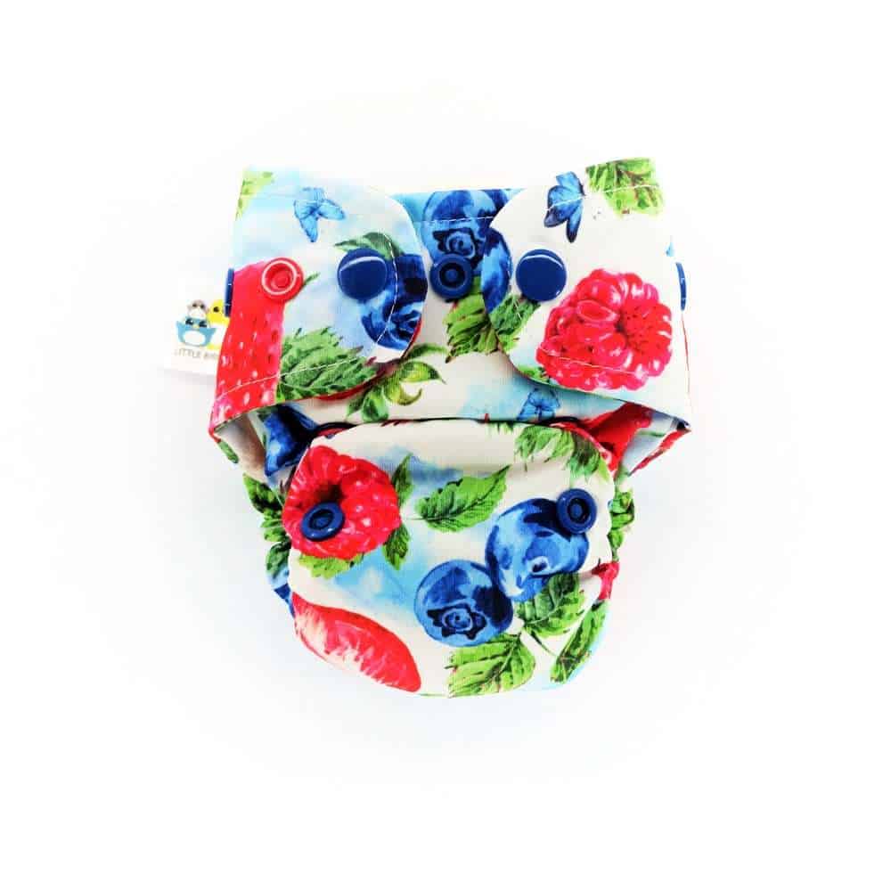 AIO Side snaps Little Birds Diapers