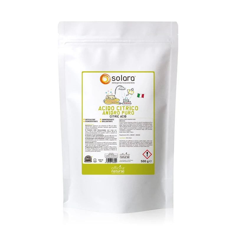 Acido Citrico anidro puro Solara