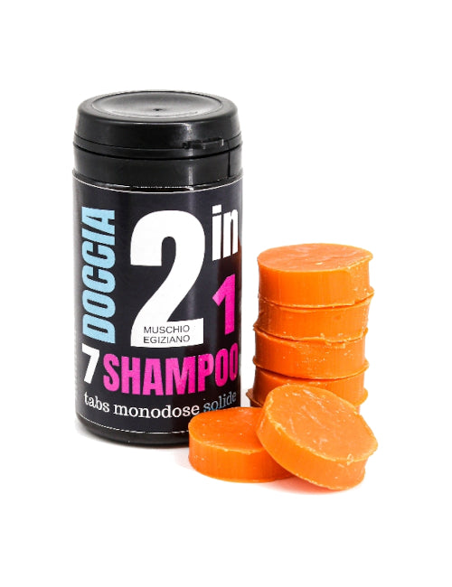 DOCCIA SHAMPOO Solido Monodose Muschio Egiziano Antichi Ricordi