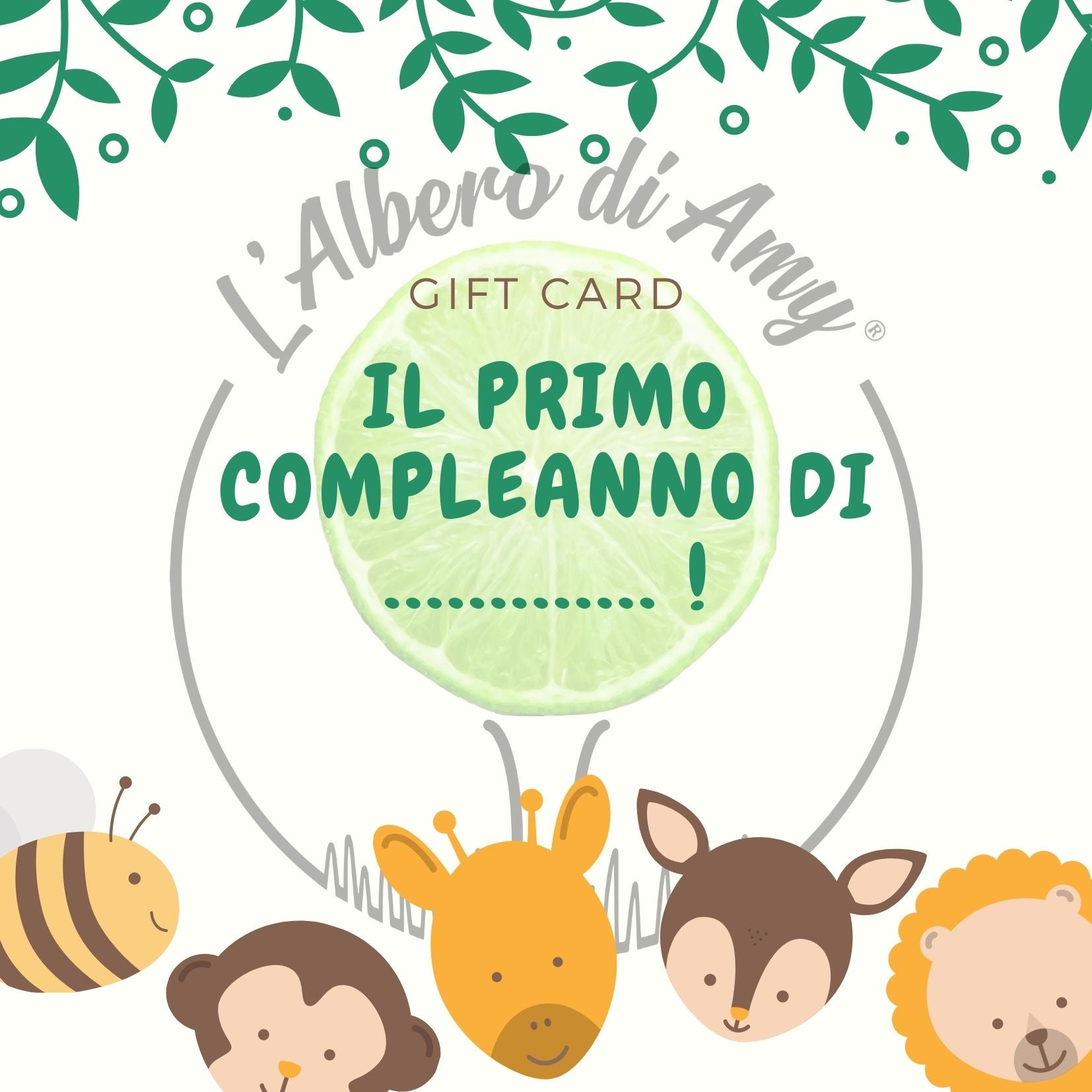 Gift Card Primo Compleanno