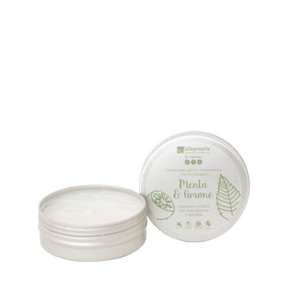 Crema mani menta e limone La Saponaria