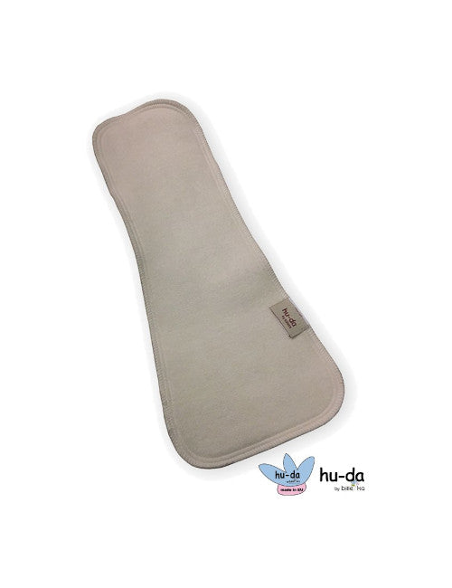 Inserto sagomato in canapa 55% e cotone organico 45% Hu da (sagomato)
