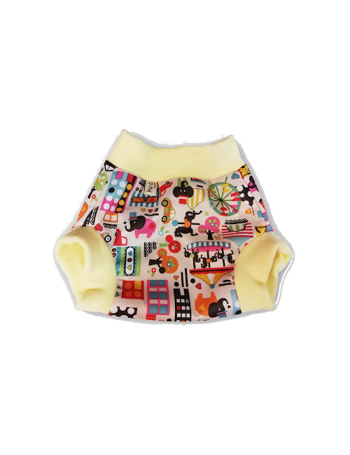 Cover in PUL con bordini in pile Hu da XS NEW BORN