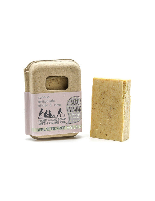Sapone SCRUB al Sesamo