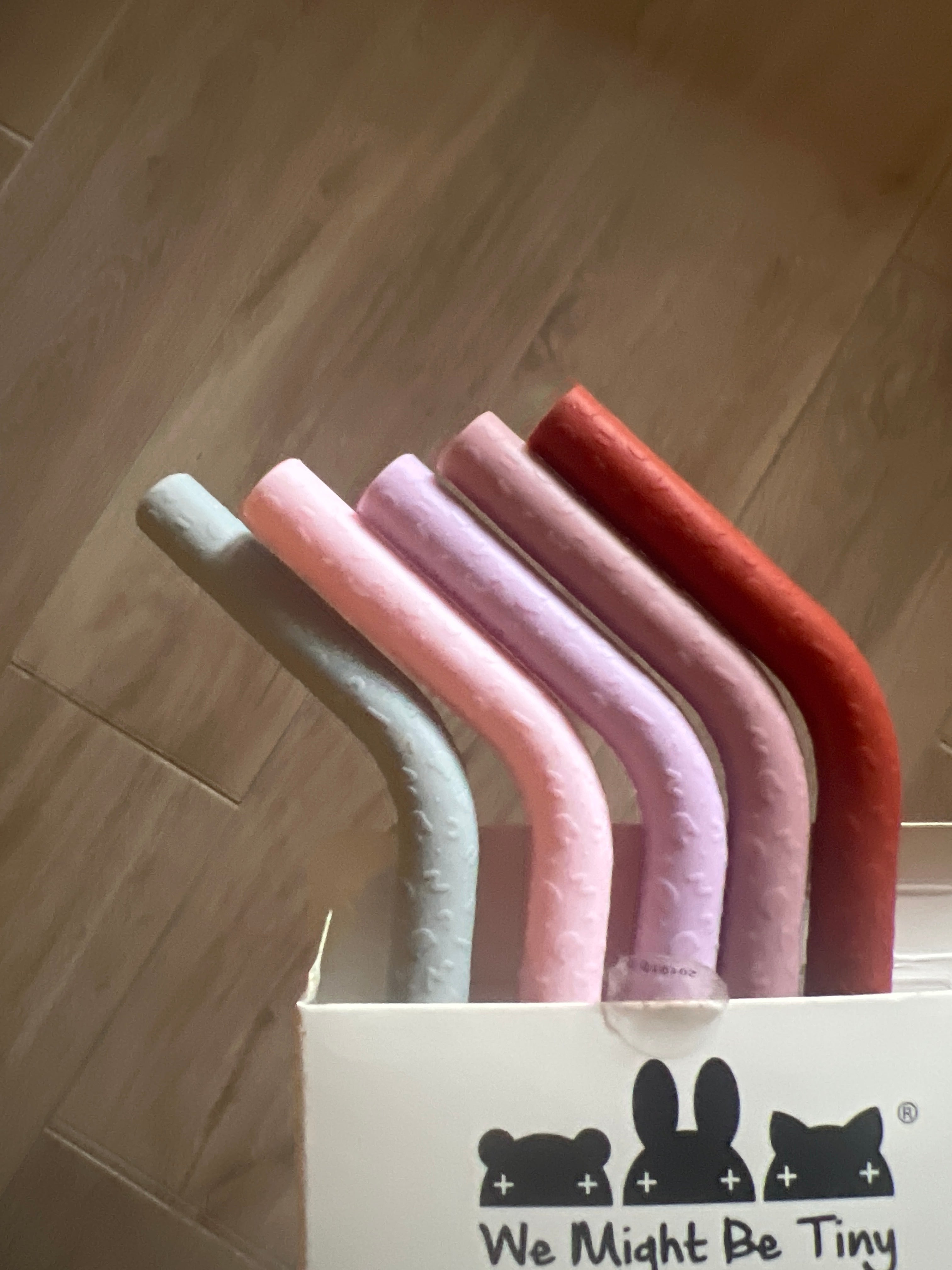 Cannucce in silicone BPA free | pacco da 5