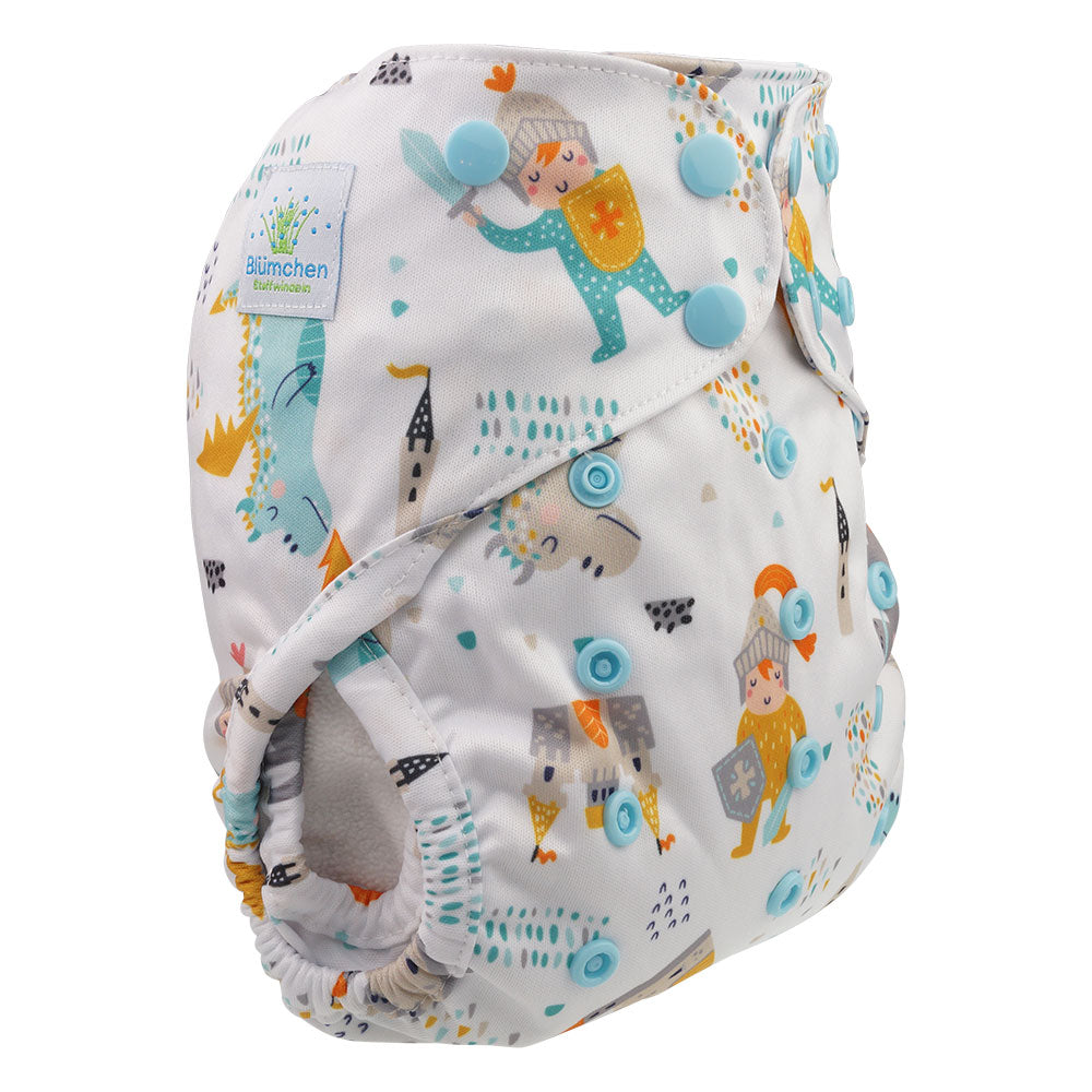 Cover Blumchen pannolino lavabile taglia unica 3-16 kg | Snaps