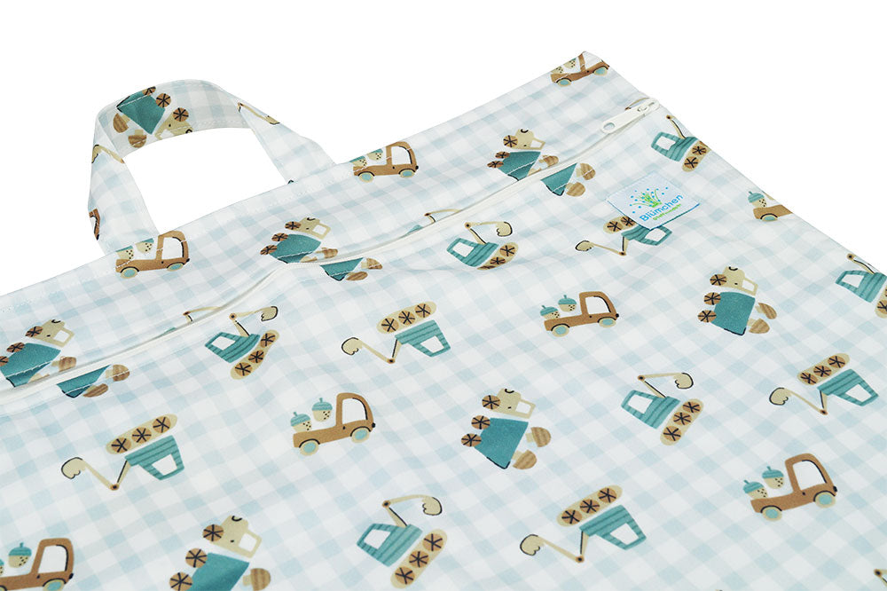 Wetbag pannolini lavabili XL Blümchen 40x66