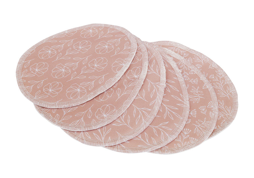 Coppette assorbilatte lavabili Blümchen con Pul supersoft 13x16cm | 6 pezzi