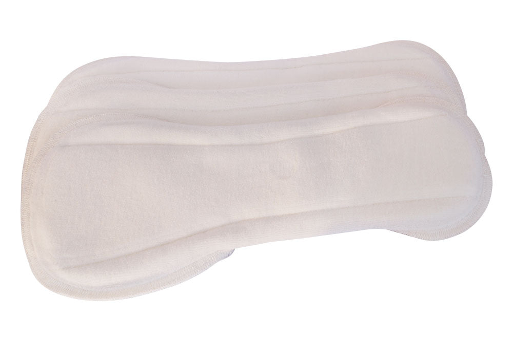 Assorbenti lavabili giorno 3 pz Blümchen in Cotone Biologico e Canapa