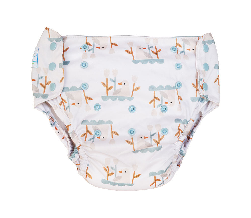 Cover pannolino lavabile XL Blümchen 8-25 kg