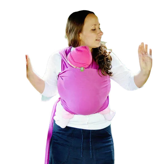 Fascia elastica portabebè fucsia LennyLamb