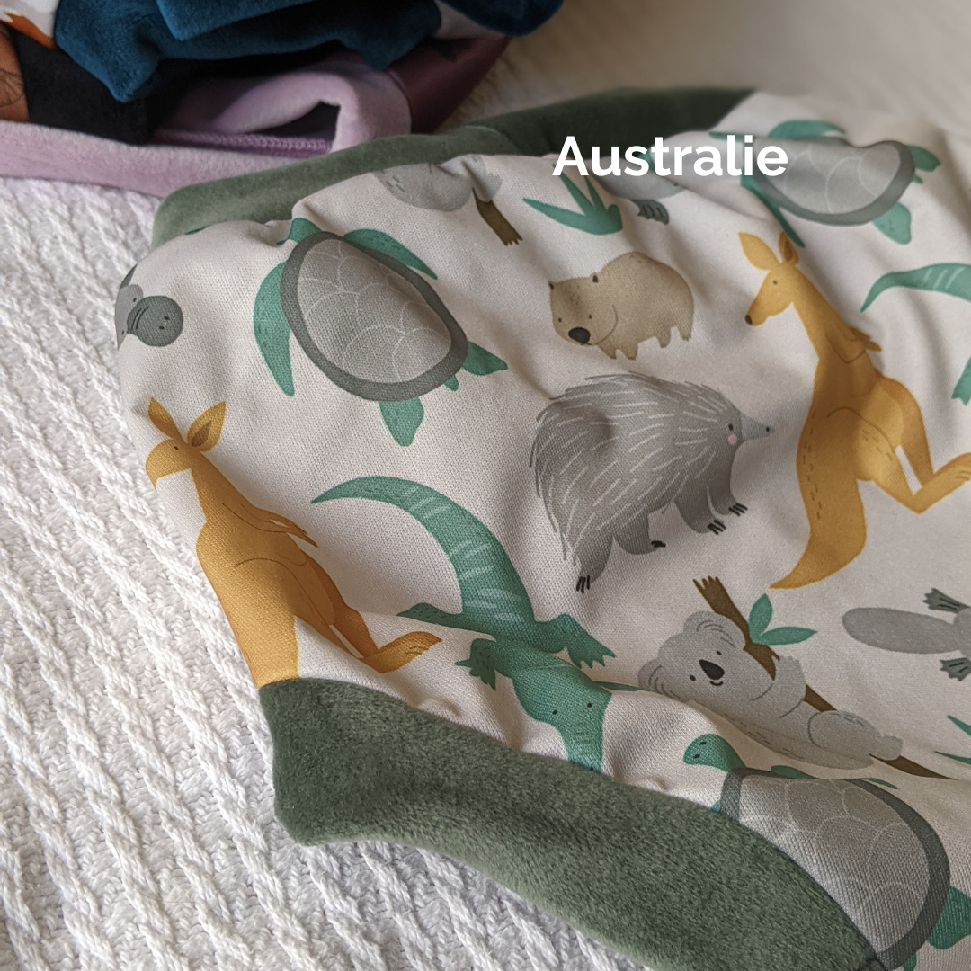 Cover a taglie in PUL e velluto Minky Bloome