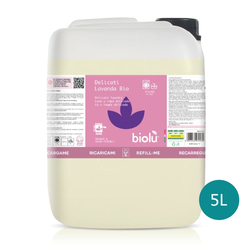 detersivo delicati ecologico lavanda biolu