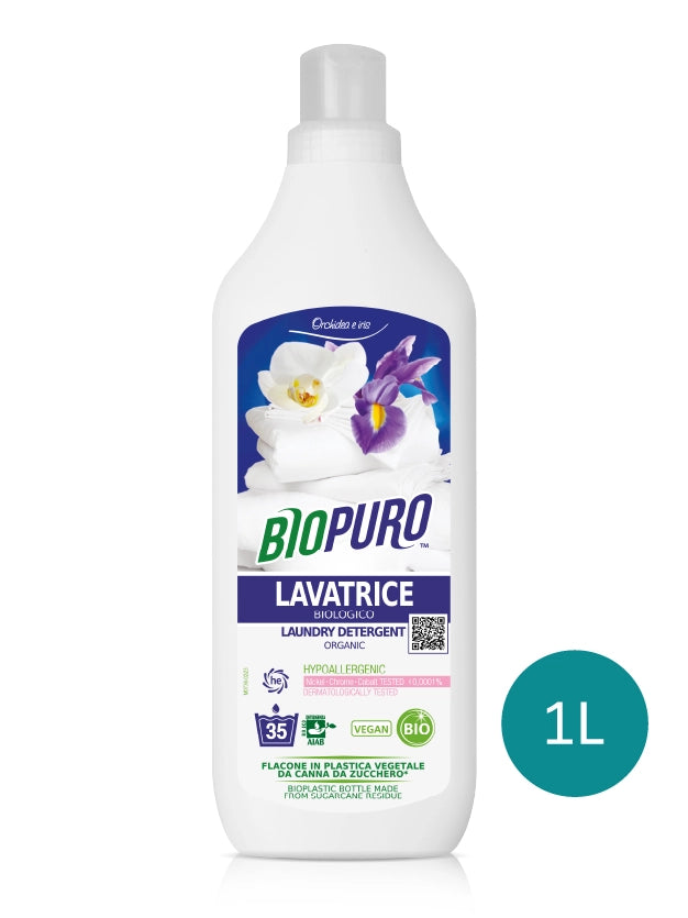 Detersivo lavatrice ecologico Bio Orchidea IriS 1 lt | Biopuro di Biolù