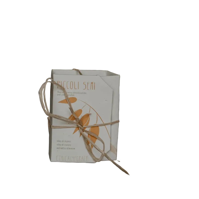 Bagnodoccia solido senza profumo Piccoli Semi per pelli sensibili ethical grace