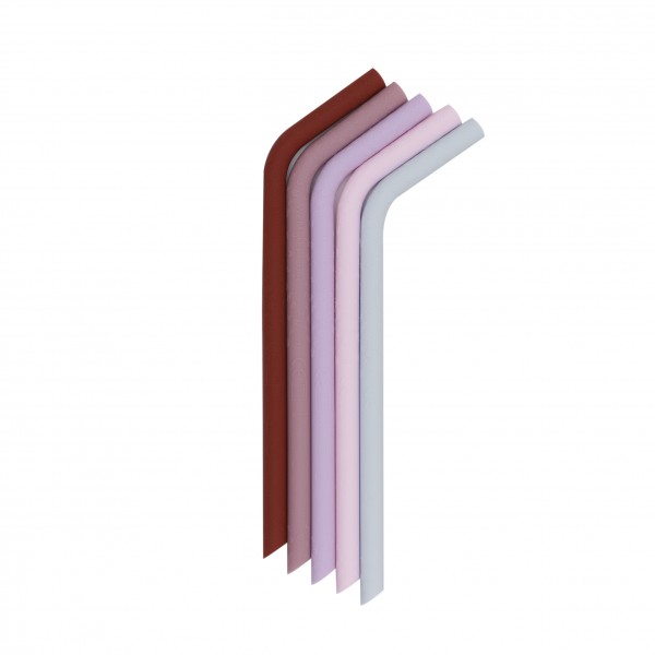 Cannucce in silicone BPA free | pacco da 5