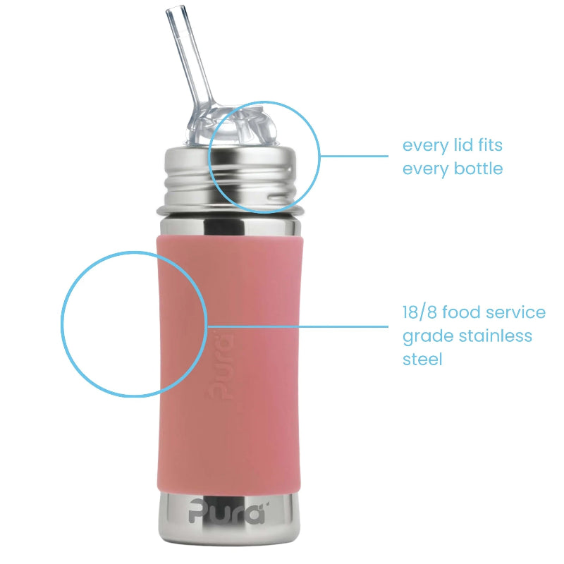 Borraccia eco per merenda e acqua Pura Kiki 325 ml