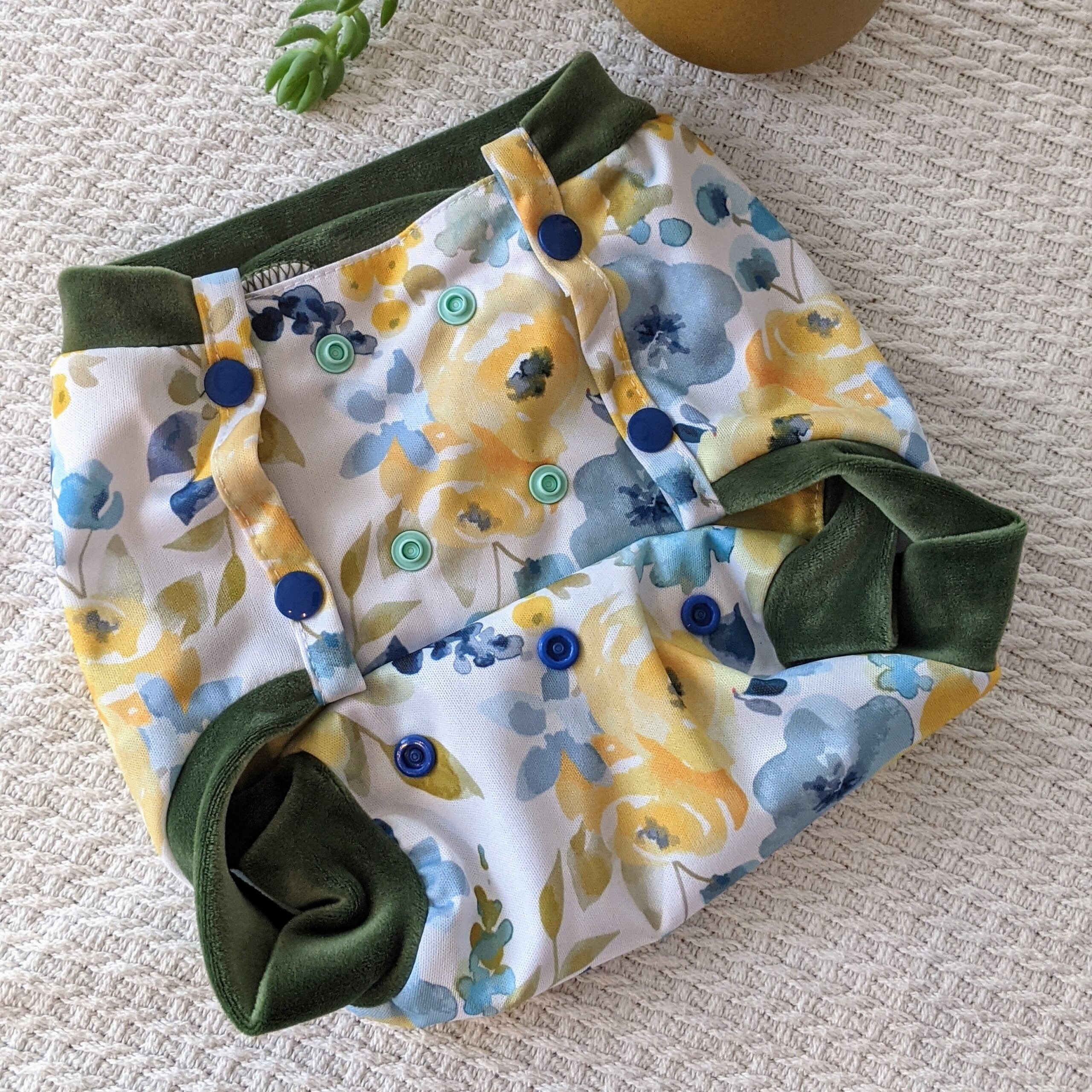 Cover a taglie in PUL e velluto Minky Bloome