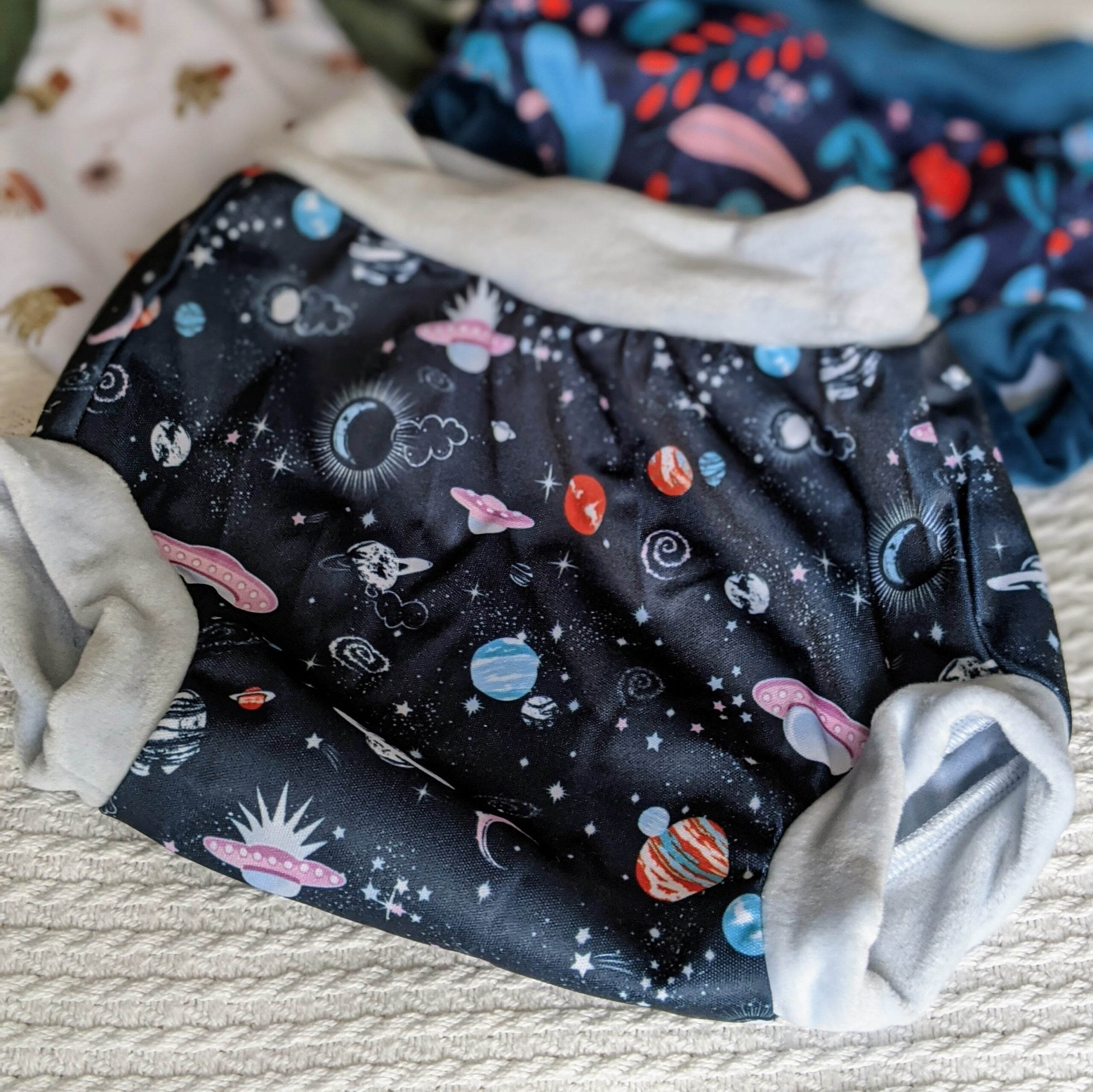 Cover a taglie in PUL e velluto Minky Bloome