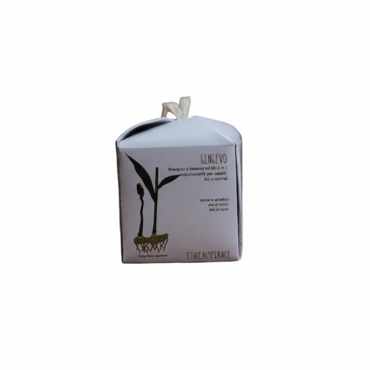 Gengevo Shampoo solido naturale per dare volume ai capelli